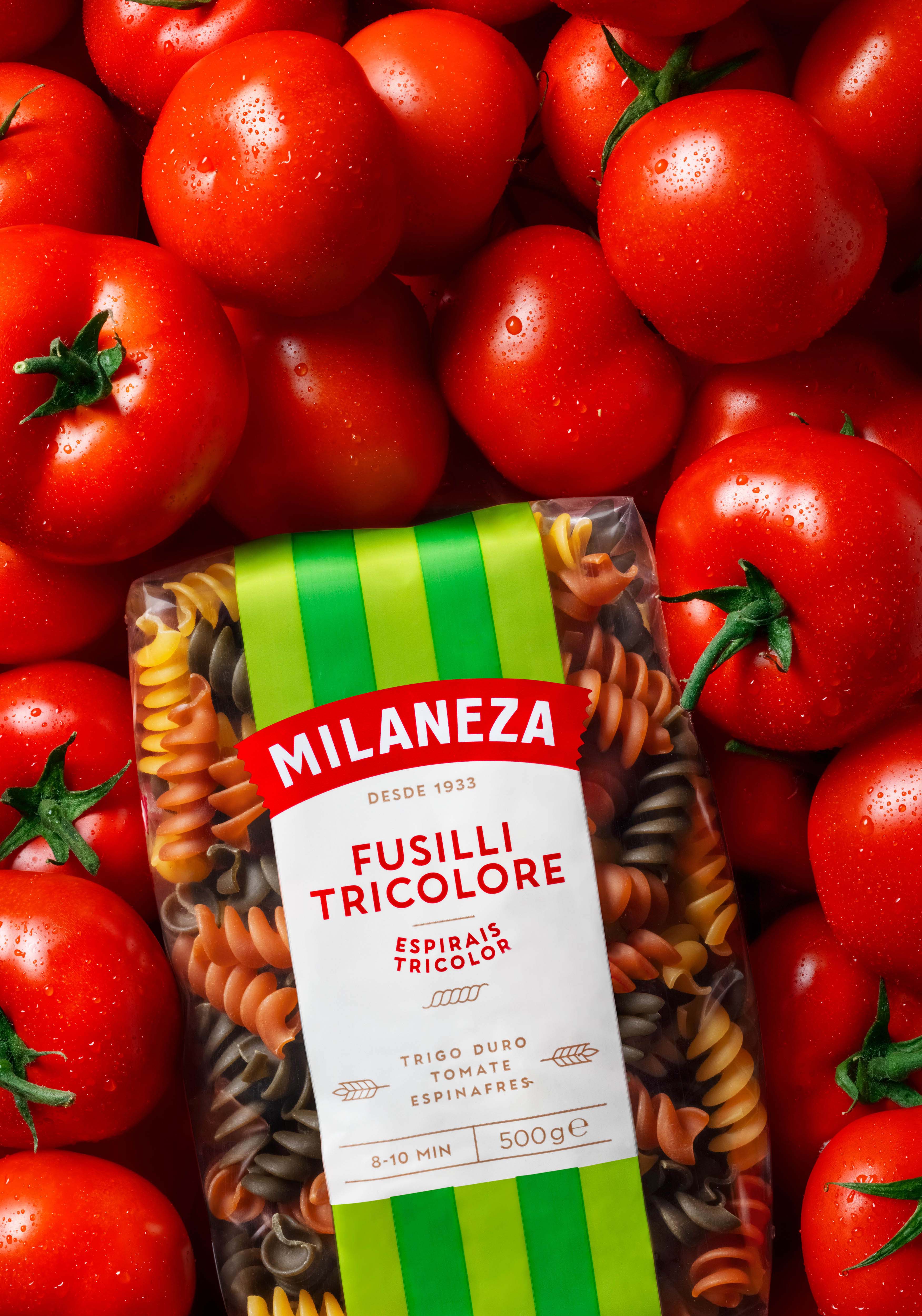Milaneza Fusilli Tricolore